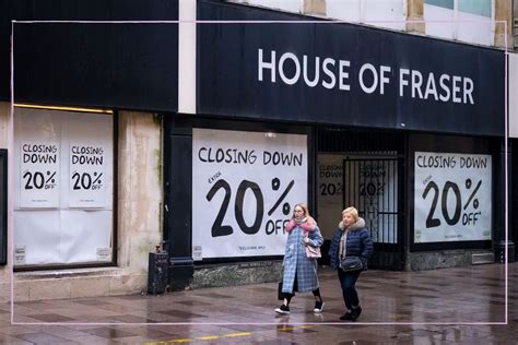 house of fraser website down.